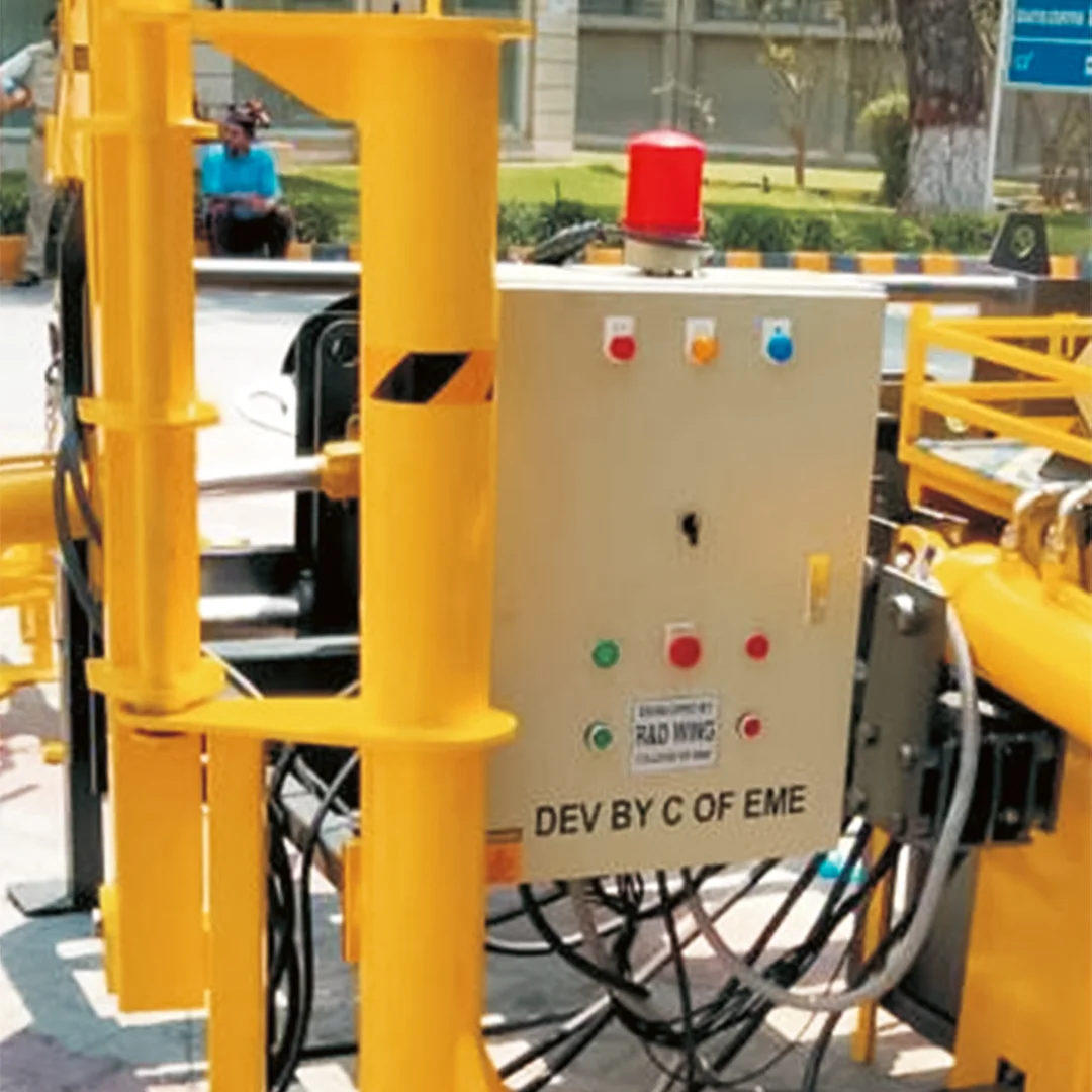 RUN FLATTYRE CHANGING MACHINE